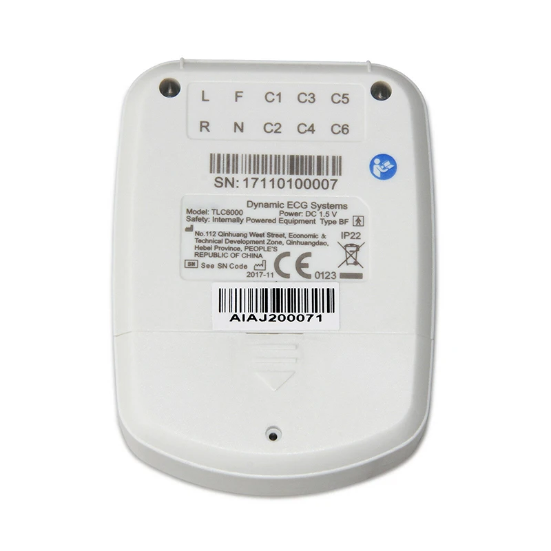 

Hot CONTEC TLC5000/TLC6000 12 Channels ECG EKG System Holter Dynamic Electrocardiograph USB