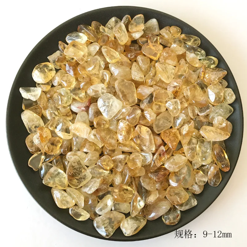 

100g Natural Citrine Citrine Crystal Rock Polished Gravel Specimen Natural Stone and Minerals