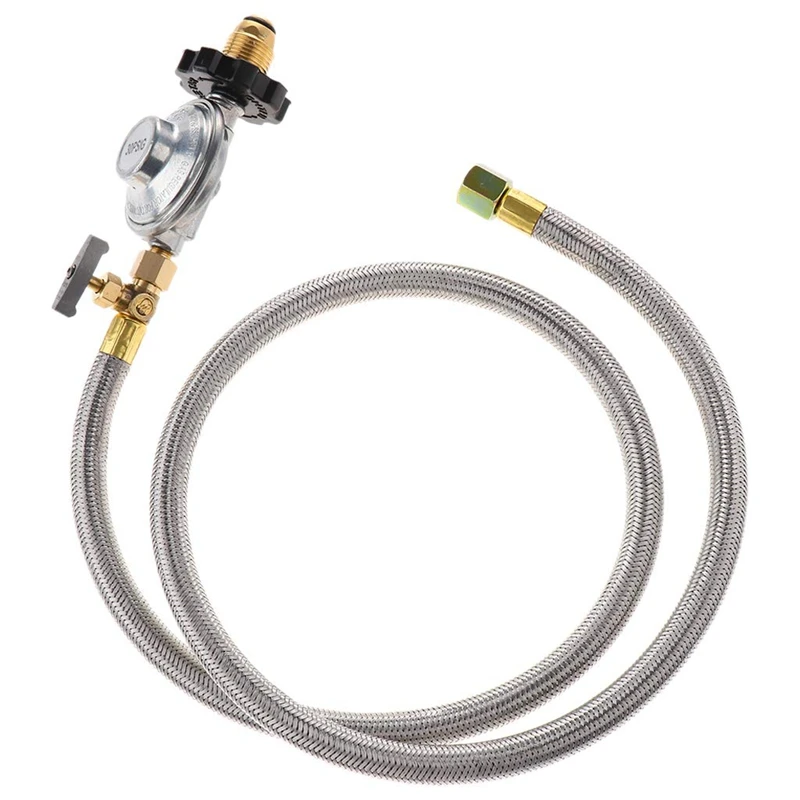 Universal QCC1 Low Pressure Propane Regulator Grille Replacement Hose for Most LP Gas Grid Heaters and Female Nuts | Бытовая техника