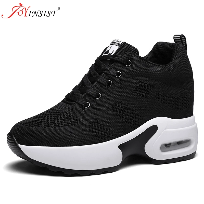 Women Shoes Platform Ladies Sneakers Breathable Women Casual Shoes Air Cushion Hgih Heel Fashion shoes