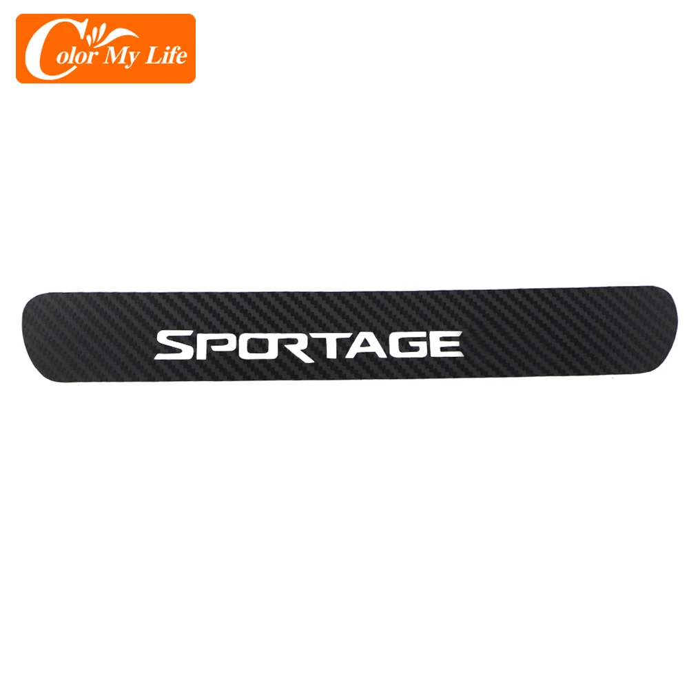 Наклейки для задних стоп сигналов из углеродного волокна Kia Sportage SL 3 R 2011 2015