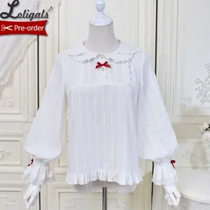 Блузка в клетку с длинным рукавом и воротником Питер Пэн от Alice Girl