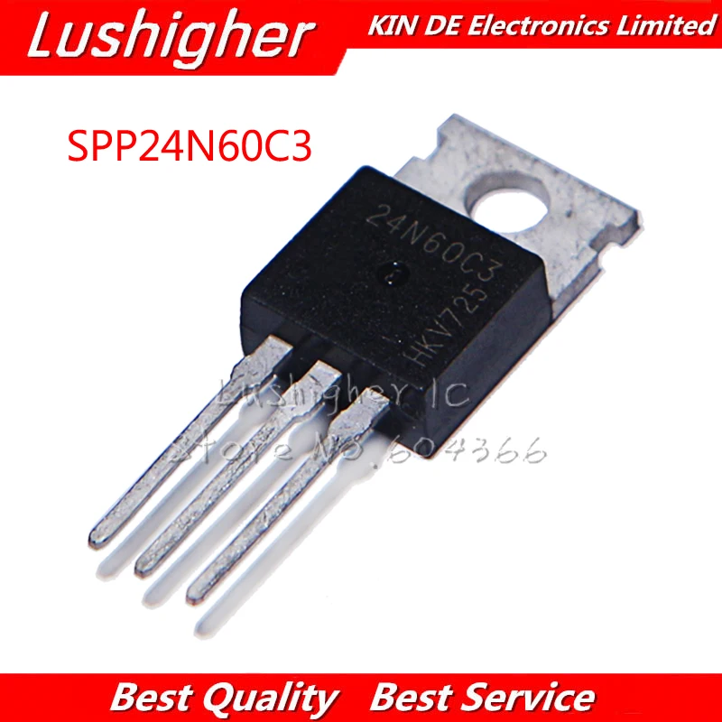 

5 шт., SPP24N60C3 TO-220 24N60C3 TO220 24N60