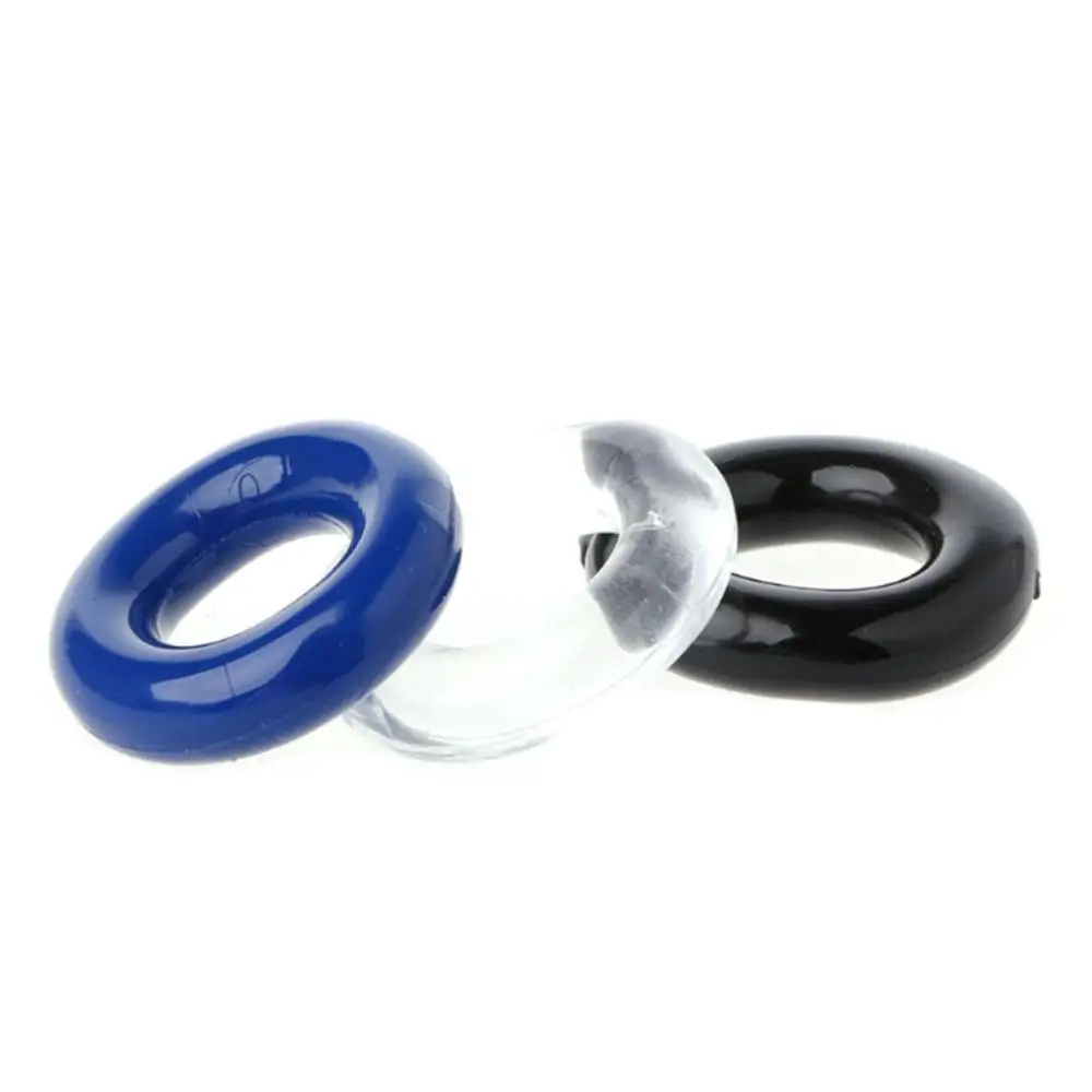 Гибкая увеличенная Задержка эякуляции кольцо для члена простата мужчин пениса