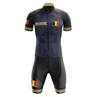 Велосипедный костюм велосипедный из Бельгии, быстросохнущий, с коротким рукавом