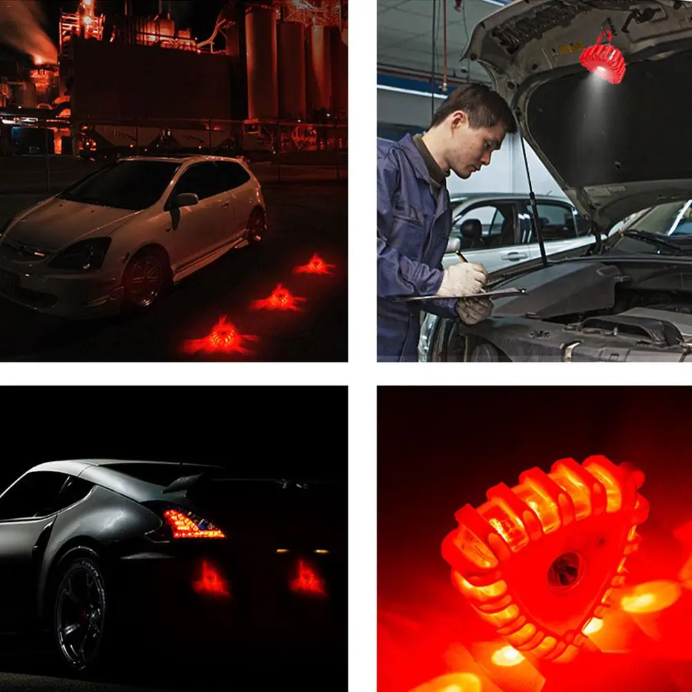 Супер яркий АВТОМОБИЛЬНЫЙ 15 светодиодный маячок аварийный стробоскоп мигающий