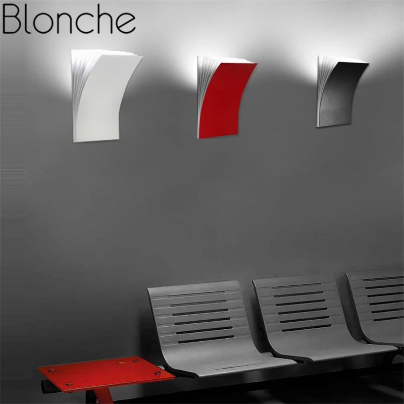 Пост Современная линия настенный светильник минимализм скандинавский