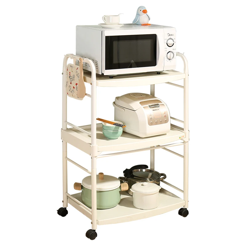 Многоуровневая Мобильная корзина с колесами кухонная полка для подсадок