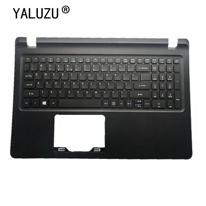 YALUZU новый ноутбук Acer Aspire черный чехол для телефона и клавиатуры ноутбука 6. B. Gd0n2.001