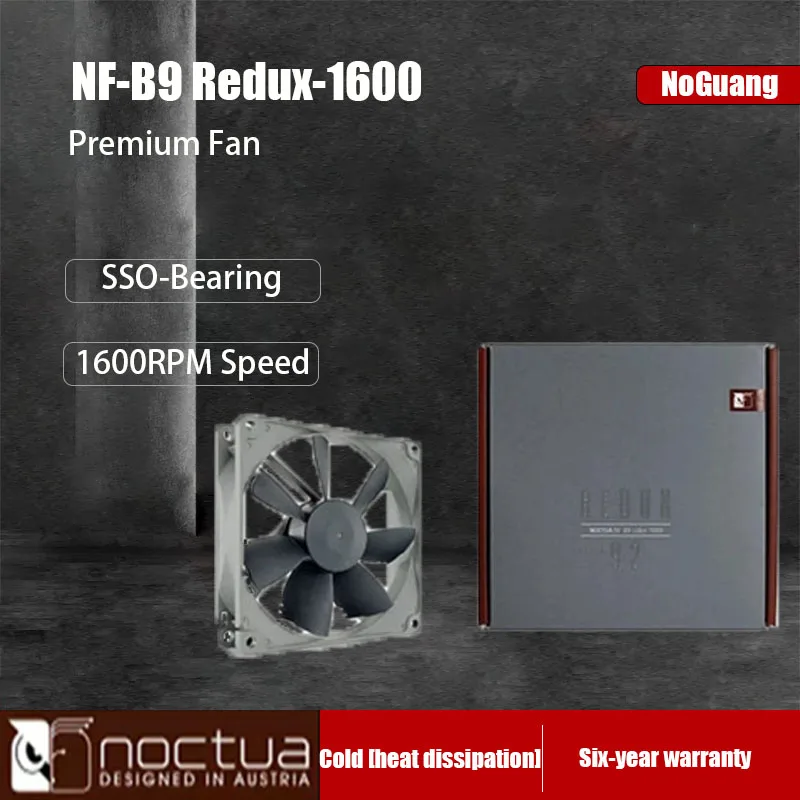 Noctua NF-B9 92 мм 12 В 3pin/4pin высококачественный тихий компьютерный чехол охлаждающий