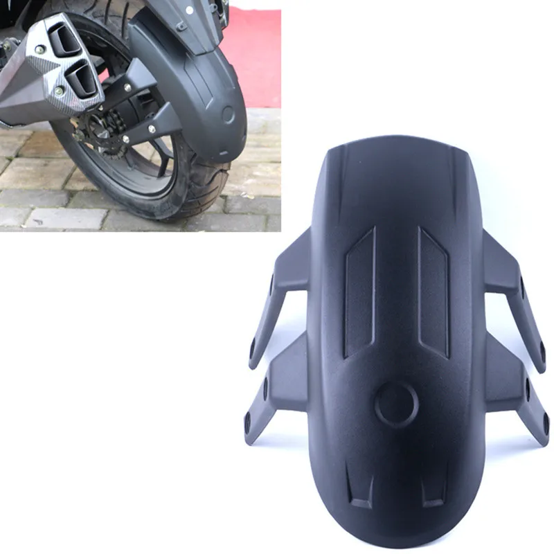 

Универсальное черное пластиковое заднее колесо для мотоцикла, заднее колесо, брызговик с кронштейном