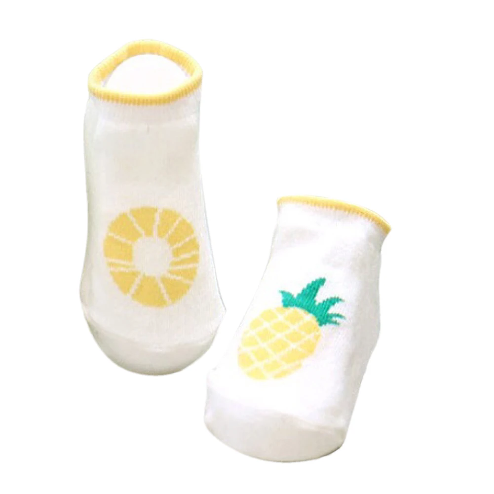 

Kids Fruit Pineapple Watermelon Low Cut Breathable Cotton Short Ankle Boat Socks New