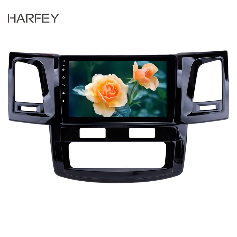 Головное устройство Harfey с GPS Навигатором 9 &quotBluetooth-радио Android 1 для Toyota Fortuner Hilux