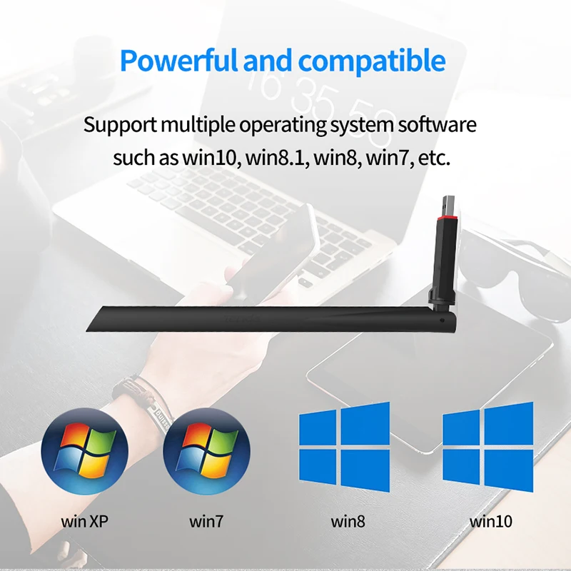 GLU6 300 Мбит/с беспроводной сетевой адаптер с высоким коэффициентом усиления