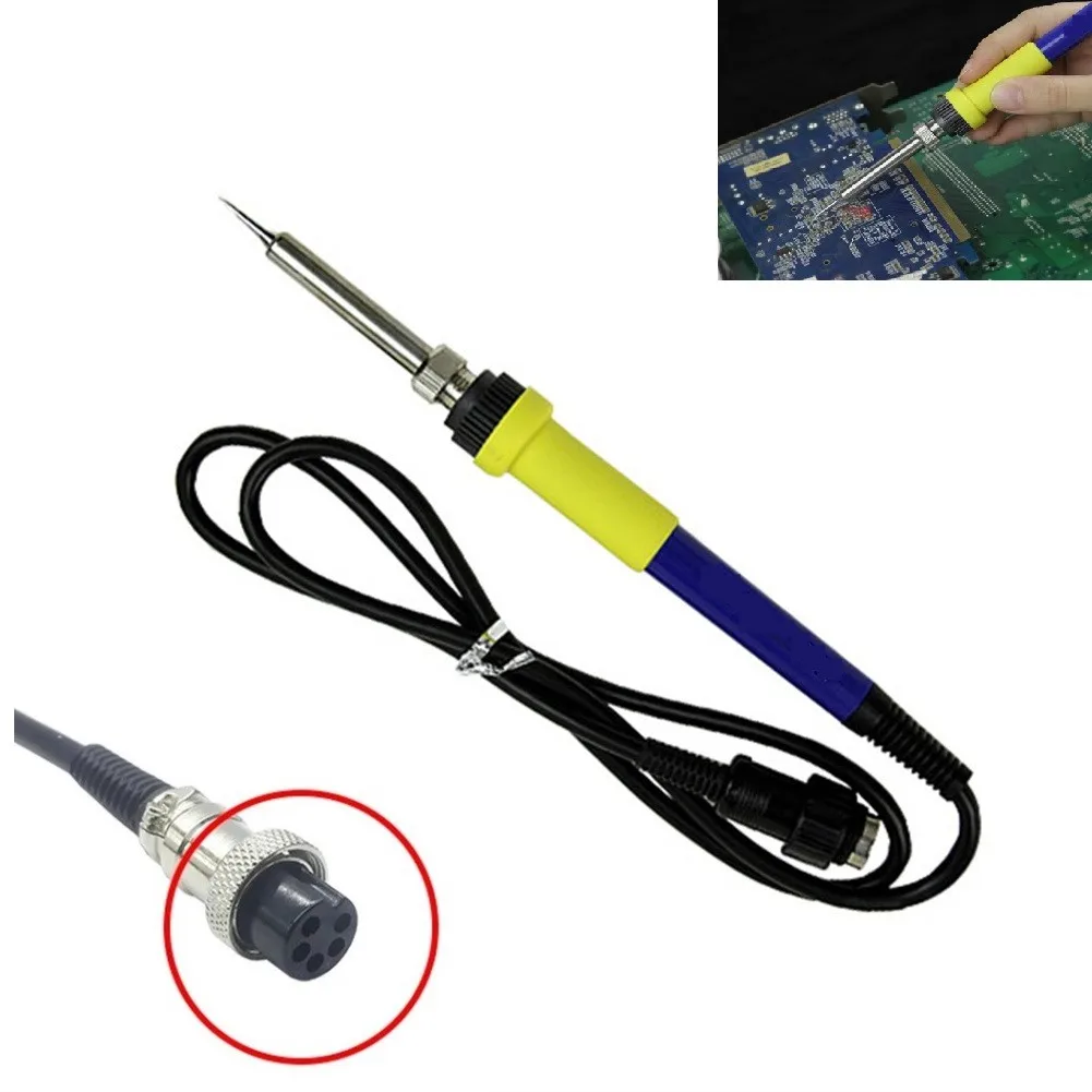 

BAKU Soldering Iron Pen Electric Soldering Iron Solder Handle With DIN 5Pin Female Connector Adjustable Temperature Repair Weld