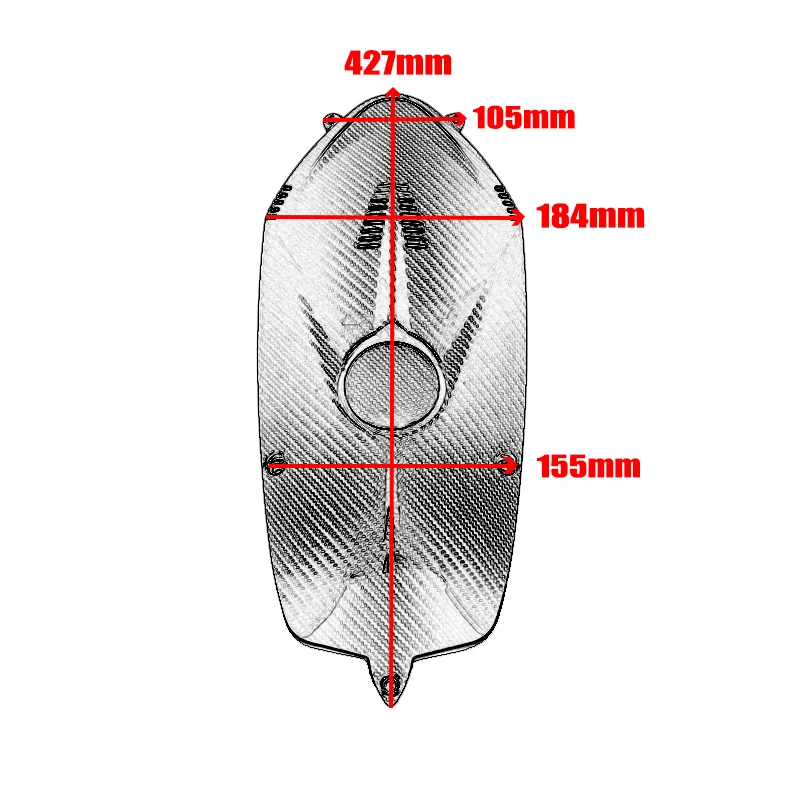 Для BMW R NINE T R9T RNINET Pure Racer Urban 2014-2020 мотоциклетный настоящий карбоновый передний