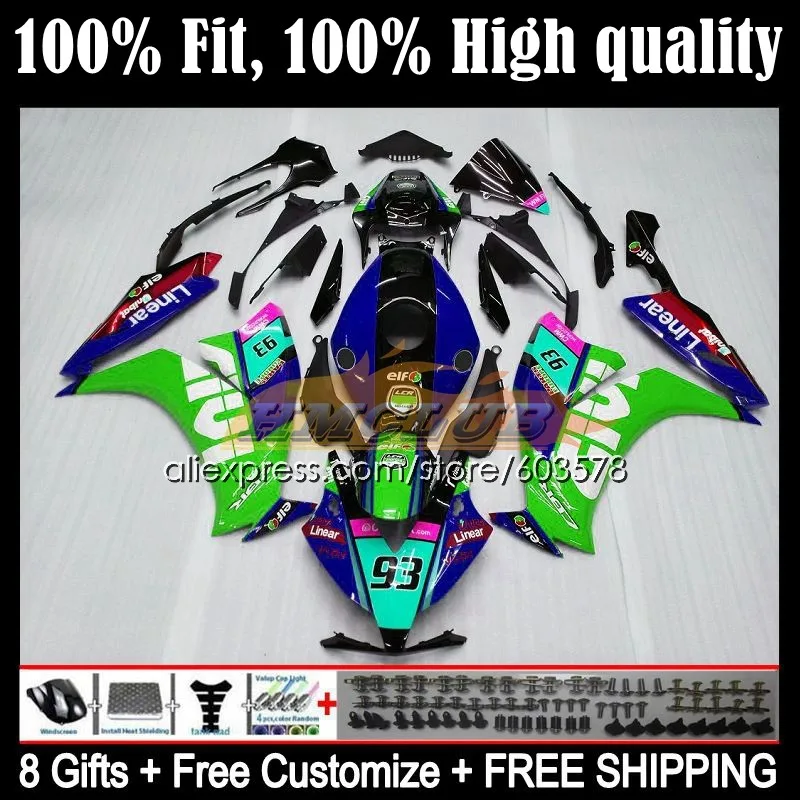 

Injection For HONDA CBR 1000RR 1000 RR 2012 2013 2014 2015 2016 42CL.28 CBR1000RR CBR1000 RR 12 13 14 15 16 Fairing linear blue