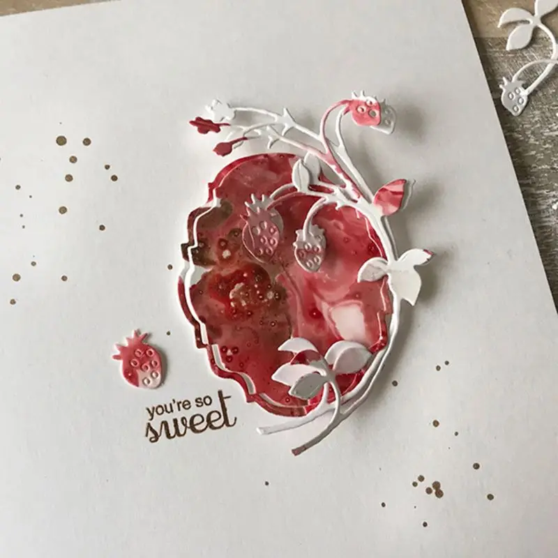 Металлические вырубные штампы в виде клубники|Вырубные штампы| |