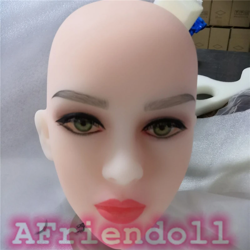 

D1-6Type Oral Sex Doll Head Factory Photo Lifelike Beauty Doll Head. A Wig Will Be Given When Buying