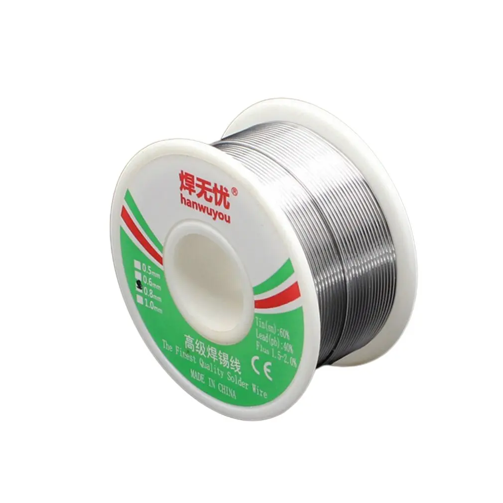 

0.8mm 100g High Purity Tin Lead Solder Wire For Electrical Flux Soldering Electronic Connector Tool Parts