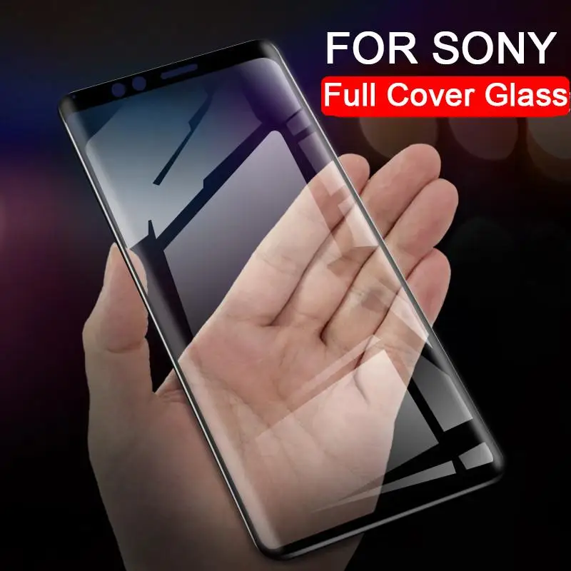 Закаленное стекло для Sony Xperia 1 5 10 Plus Xperia10 XZ2 XZ1 XZS L3 Защитная пленка экрана XA1 XA2 XA3 |