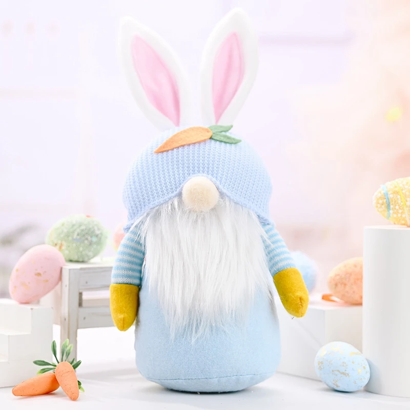 

Hot Easter Gnomes Bunny Dwarf Faceless Doll Plush Rabbit Doll Decor Gift