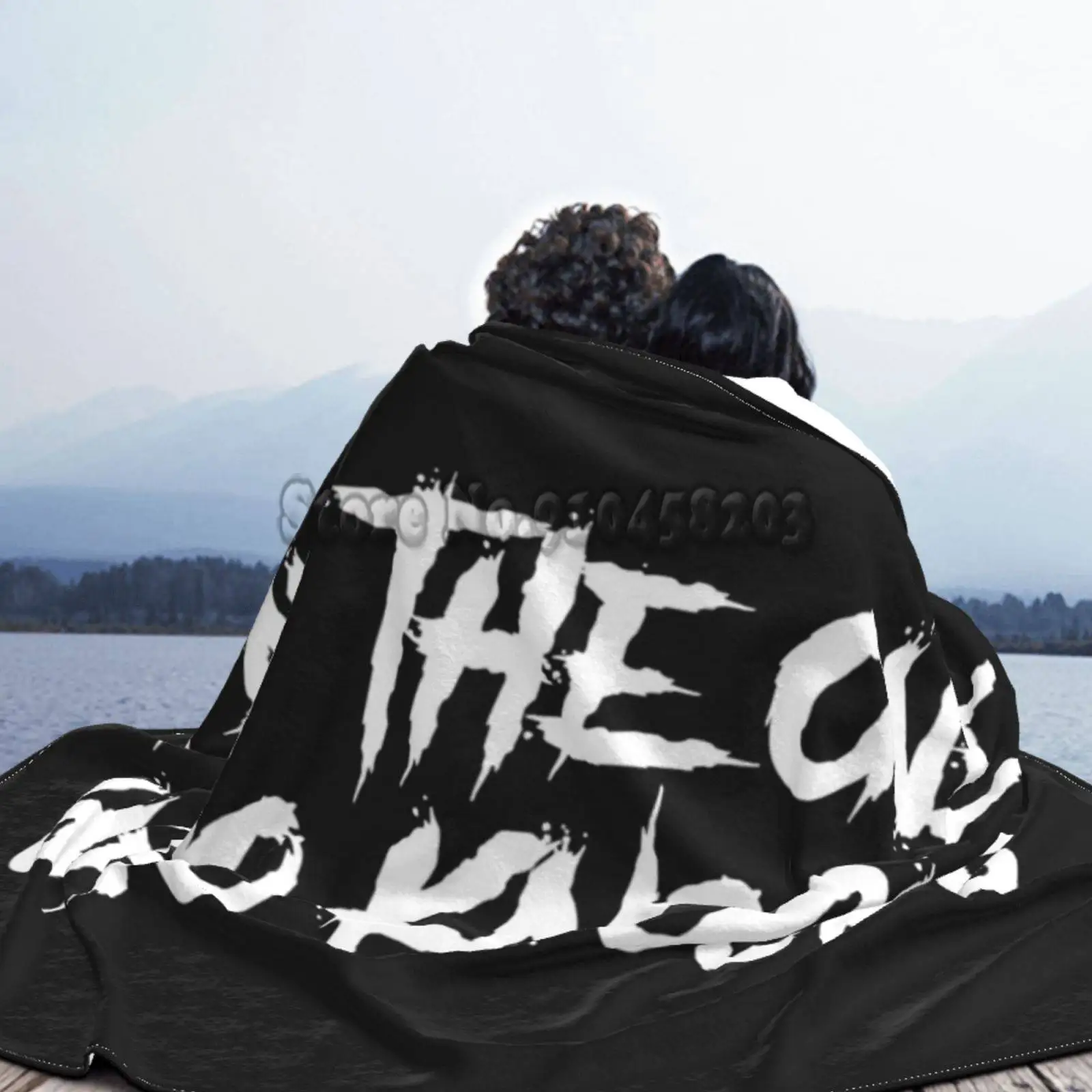 Фланелевое мягкое одеяло с принтом Я тот кто бьет цитатами брошь и Уолтера белого