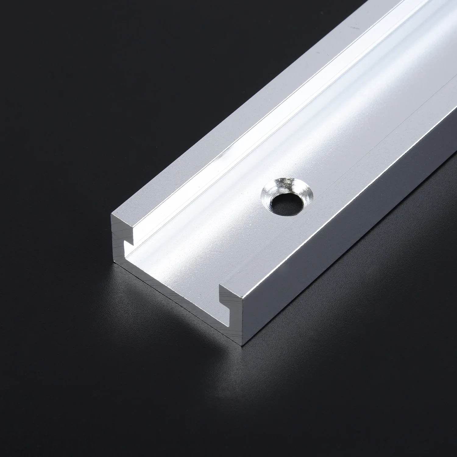 

600mm/24 Inch T-Slot T-Track Hold Channel Miter Track Wood Working Alloy Tool Portable Non-toxic