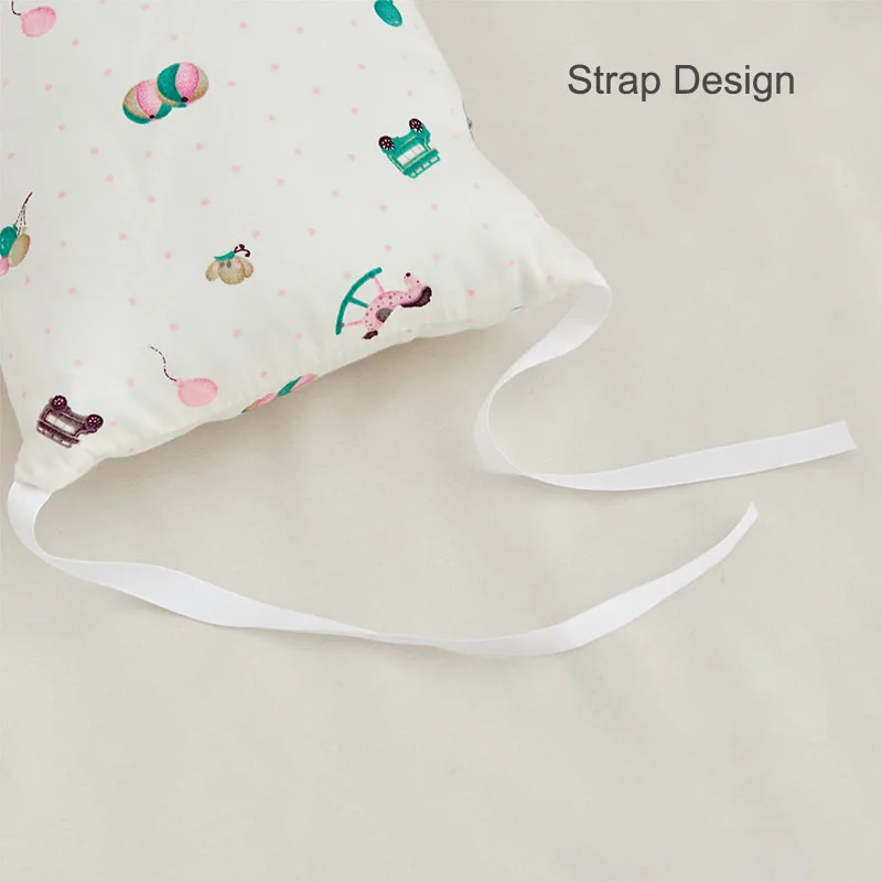 Бампер Babyinner для детской кроватки 6 шт. хлопковая подушка регулируемая детская