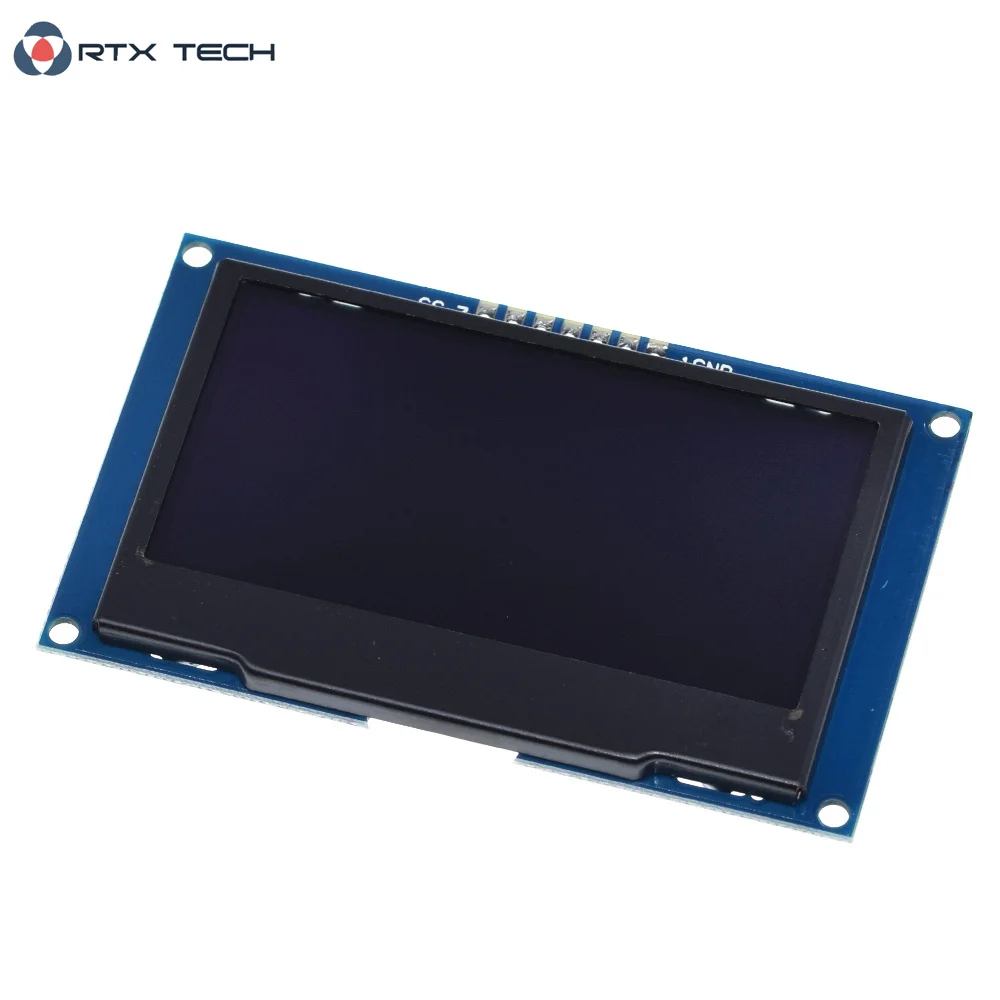 Модуль ЖК дисплея OLED 2 4 дюйма 42x64 SSD1309 128 7 контактов SPI / IIC I2C последовательный