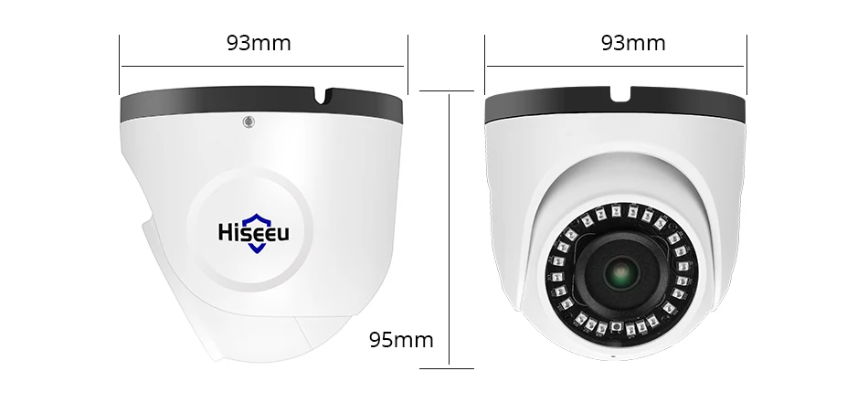 Hiseeu 4K POE IP камера Аудио 8MP Водонепроницаемая Домашняя сеть купольная камера безопасности CCTV IR H.265 CCTV видеонаблюдение Onvif