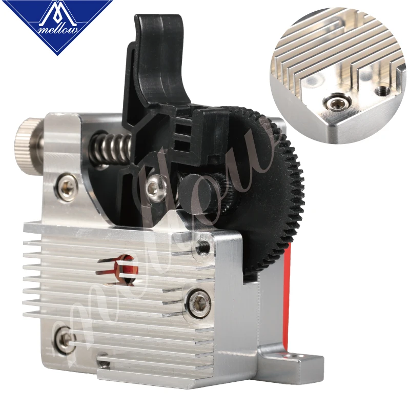 Mellow 3D части принтера обновление все металлические titan экструдер для V6 J-head bowden hotend Anet a8 Cr-10 Prusa i3 mk3 MK8 Ender 3