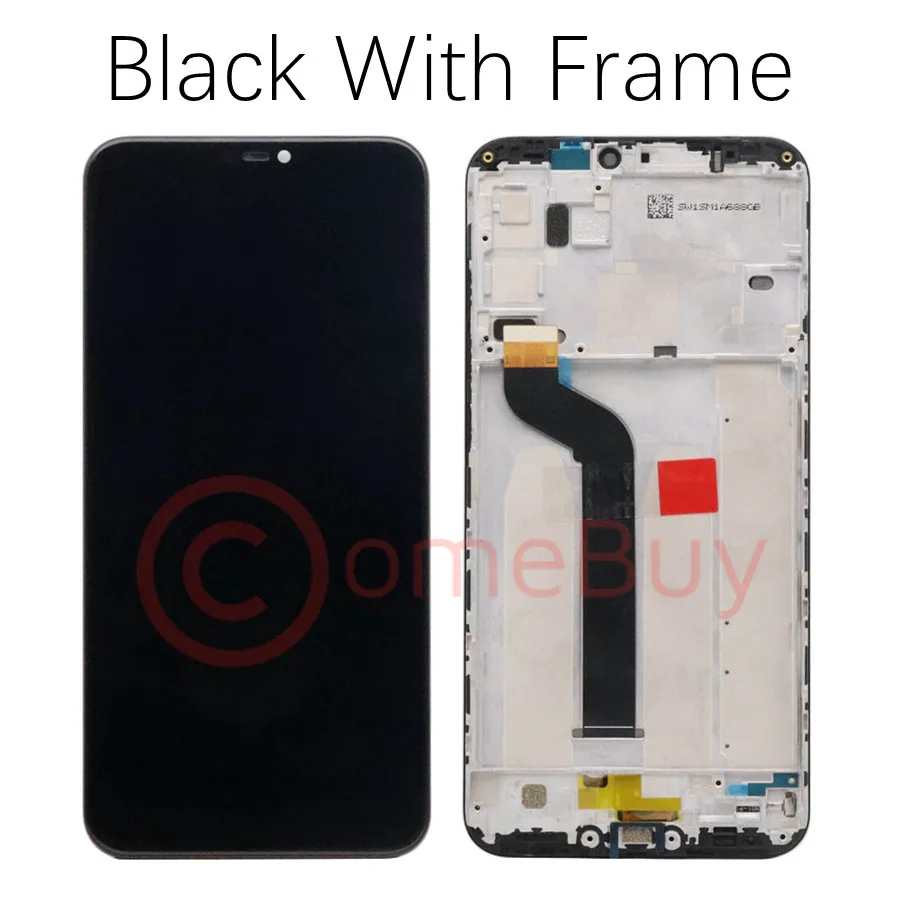 ЖК дисплей Comebuy для Xiaomi Mi A2 Lite сенсорный экран A2Lite Redmi 6 Pro с рамкой замена|lcd display touch