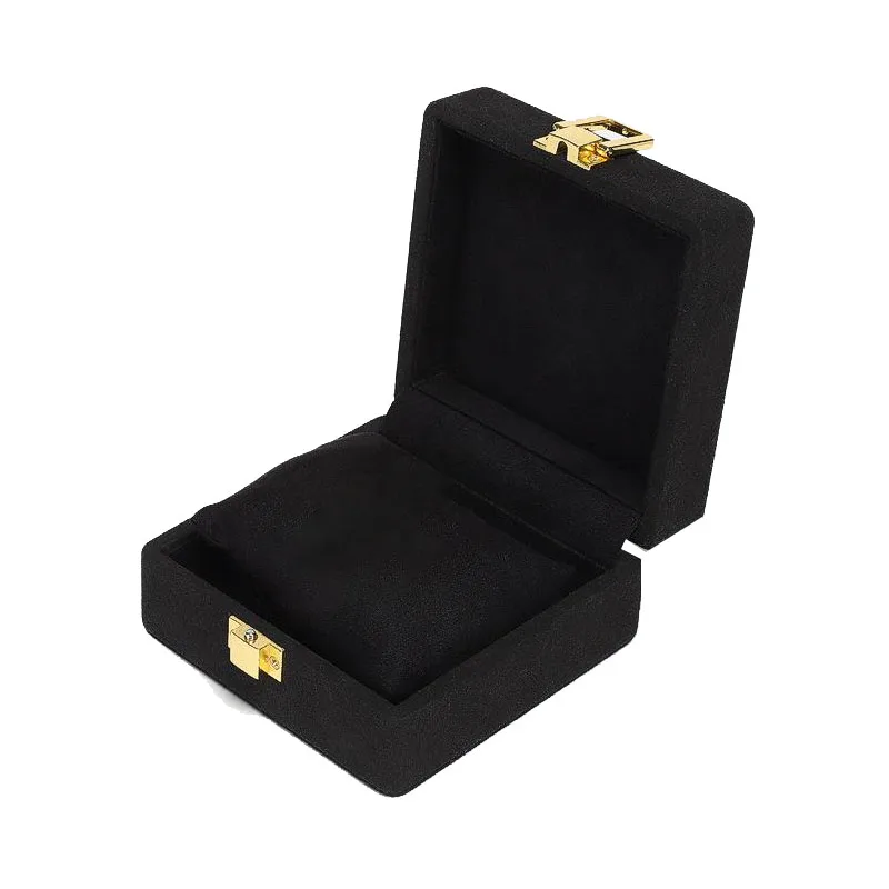 

Шкатулка для украшений с металлической пряжкой, шкатулка для хранения колец