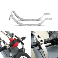 2pcs steel shock absorber leaf springs suspension for wpl d12 b14 b24 b16 b36 rc truck car upgrade parts accessories