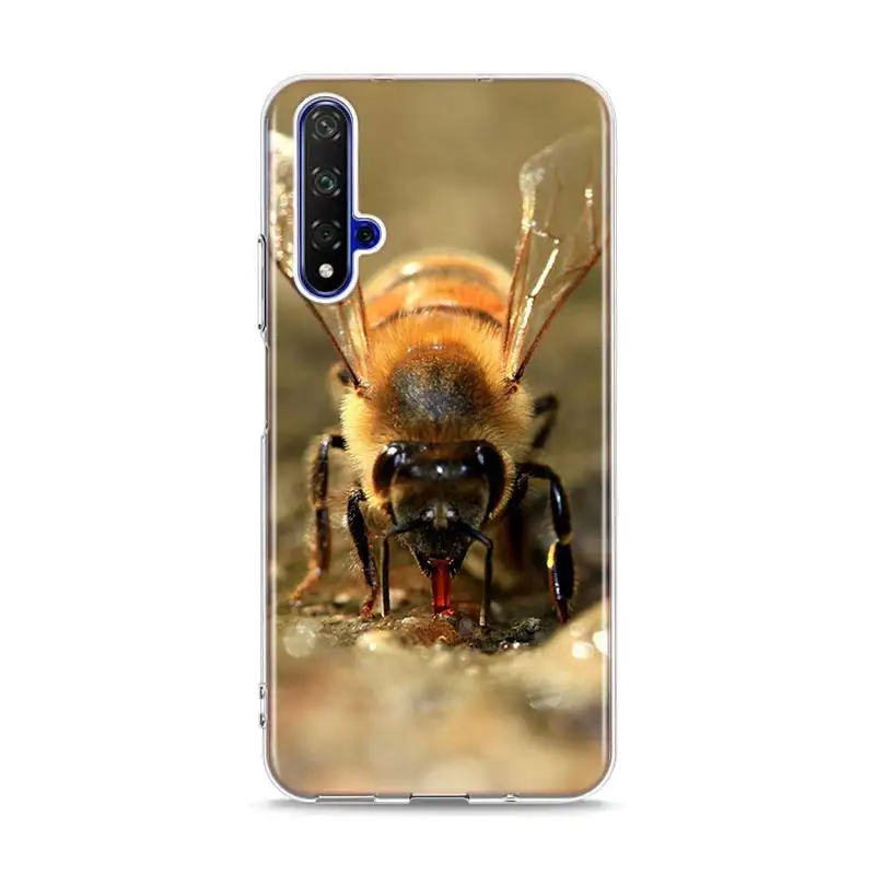 Силиконовый чехол из ТПУ с золотыми сотами honey bee для huawei Honor 10i 9X8X20 10 9 Lite 8 8A 7A 7C Pro Lite чехол для телефона - Цвет: Style 11