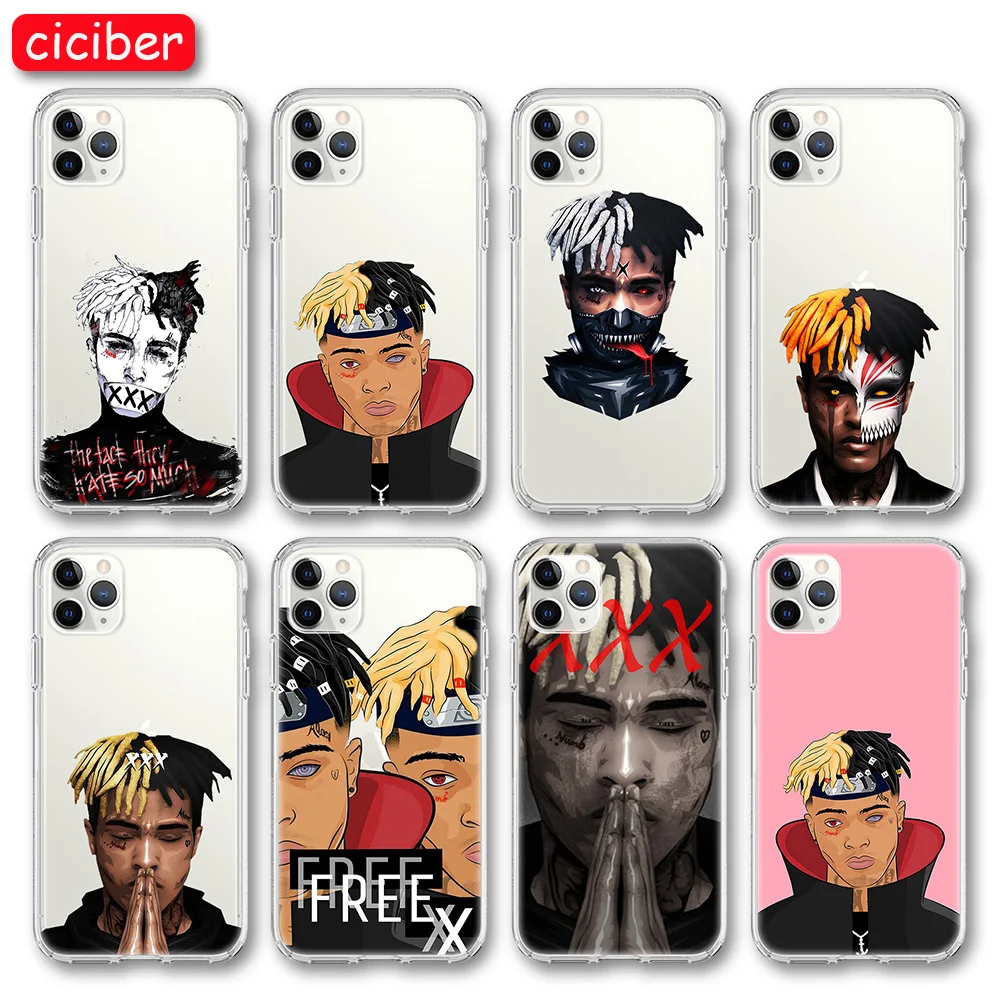 Модный чехол XXXTENTACION для телефона iPhone 11 Pro Max X XR XS MAX 7 8 6 6S Plus SE 2020 мягкие силиконовые