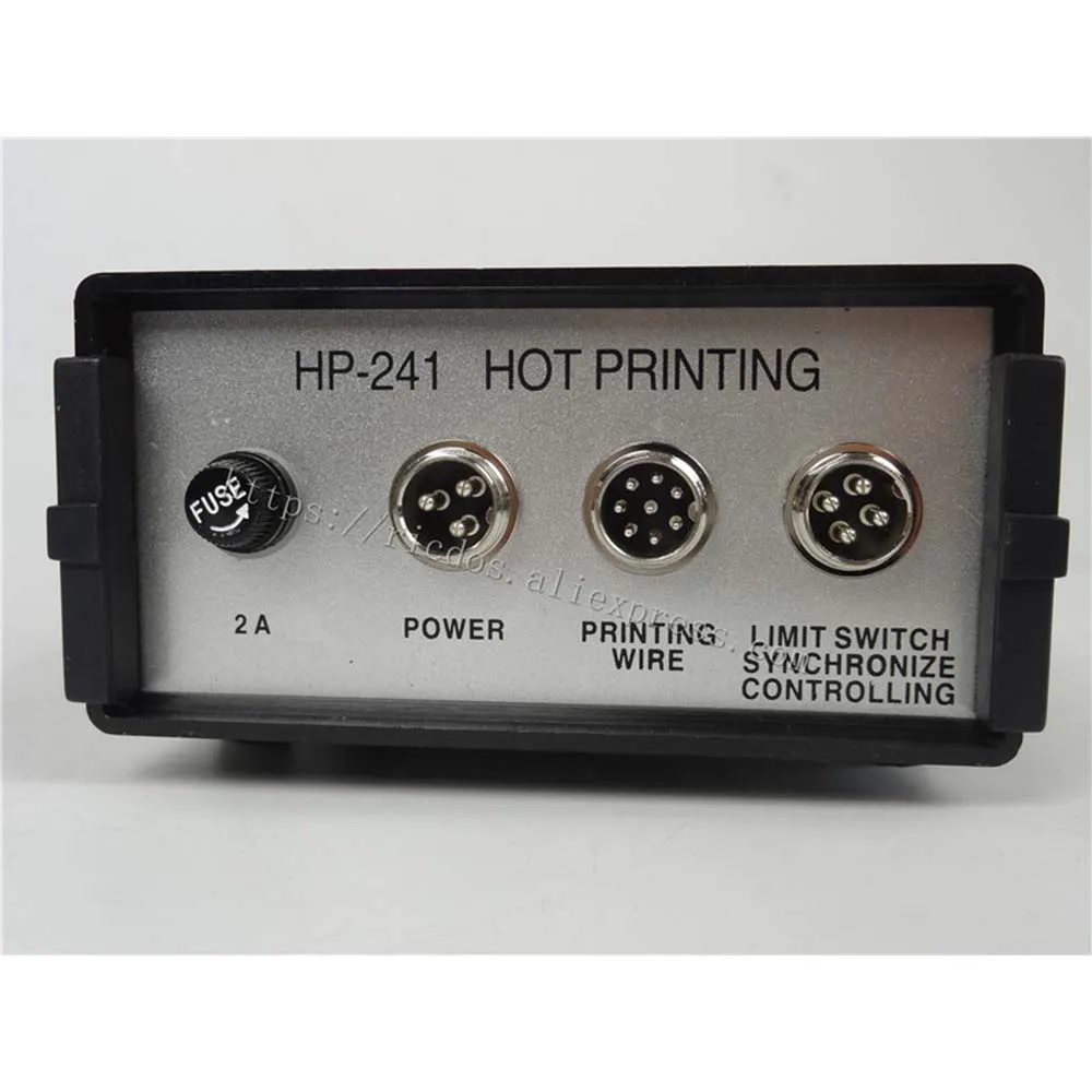 

HP-241G Color Ribbon Hot Printing Machine,Heat ribbon printer,film bag produce date printing machine