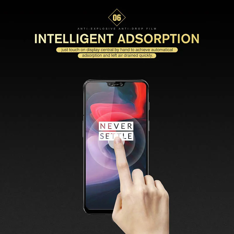 

Uppbo 3D Protective Glass For Oneplus 7 Tempered Glass On The For Oneplus 7T 6T 5 5T 3 Screen Protector Full Glass