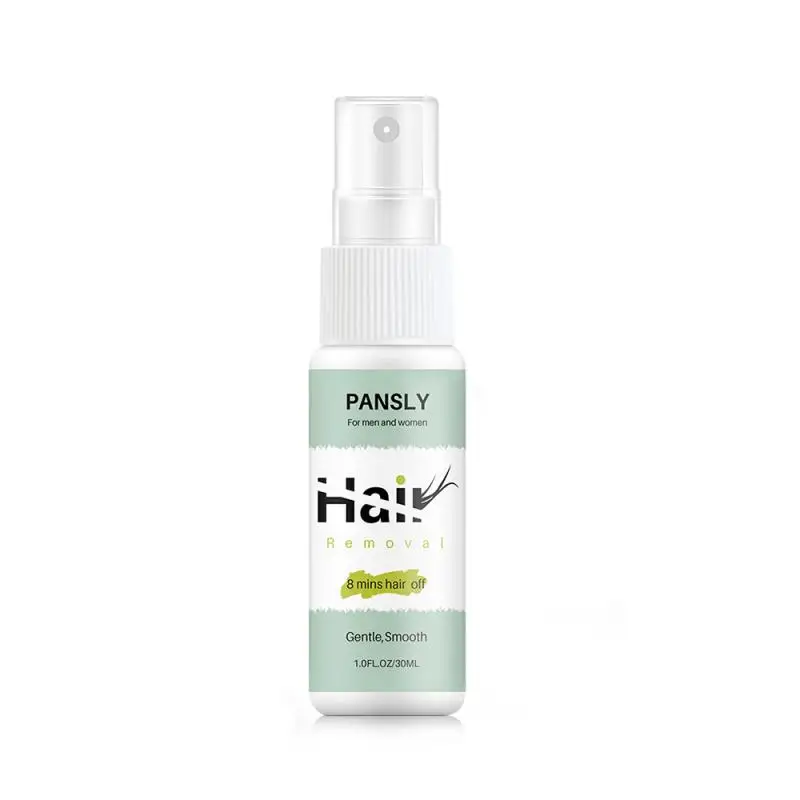 

Powerful Painless Hair Removal Spray Stop Hair Growth Inhibitor Shrink Pores Mild Skin Smooth Repair Natural Aloe Essence Beauty