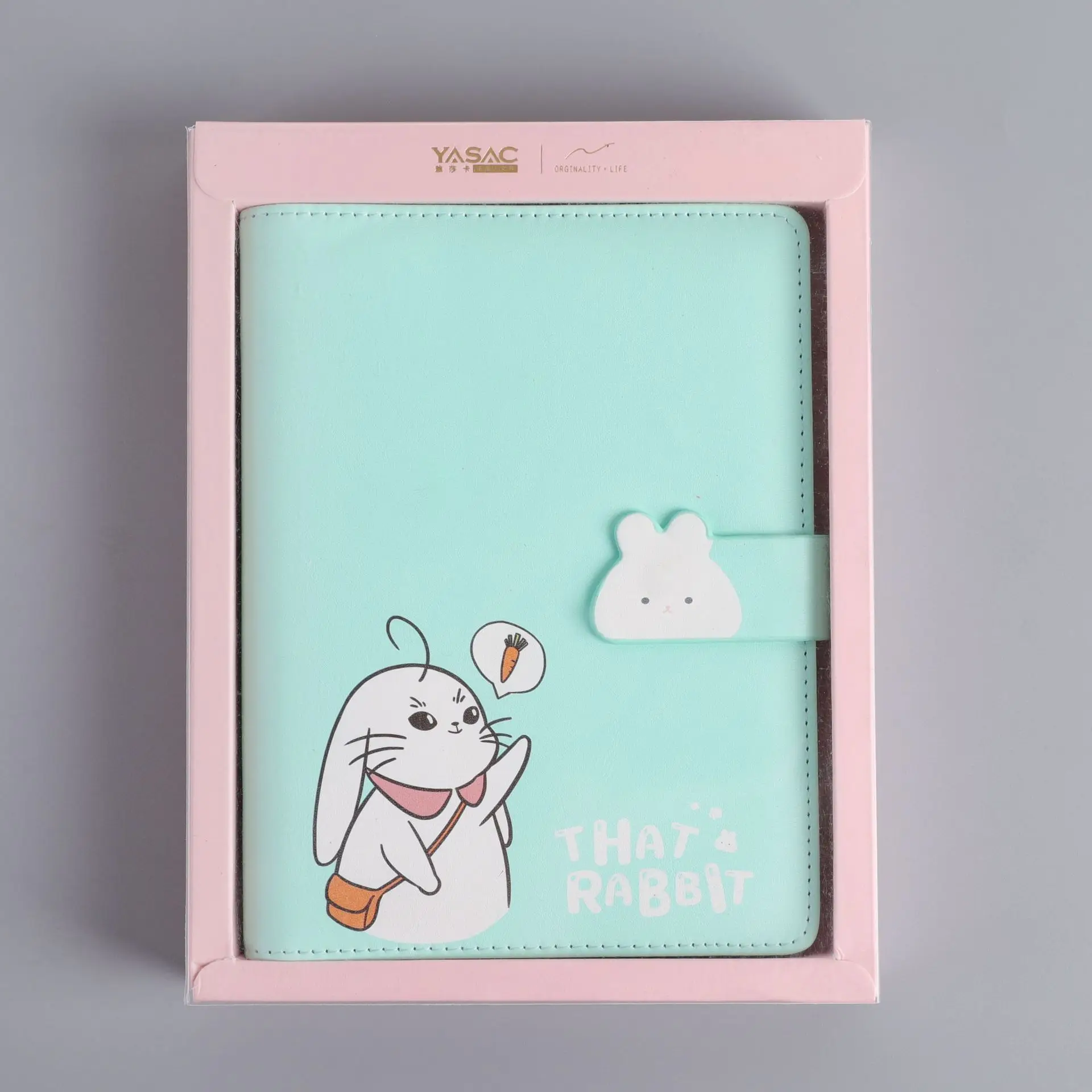 Rabbit 3 Блокнот для школы небольшой свежий вкладыш настольная книга идеи блокнот дневник канцелярские принадлежности для студентов Примечания А6 - Цвет: Rabbit 3