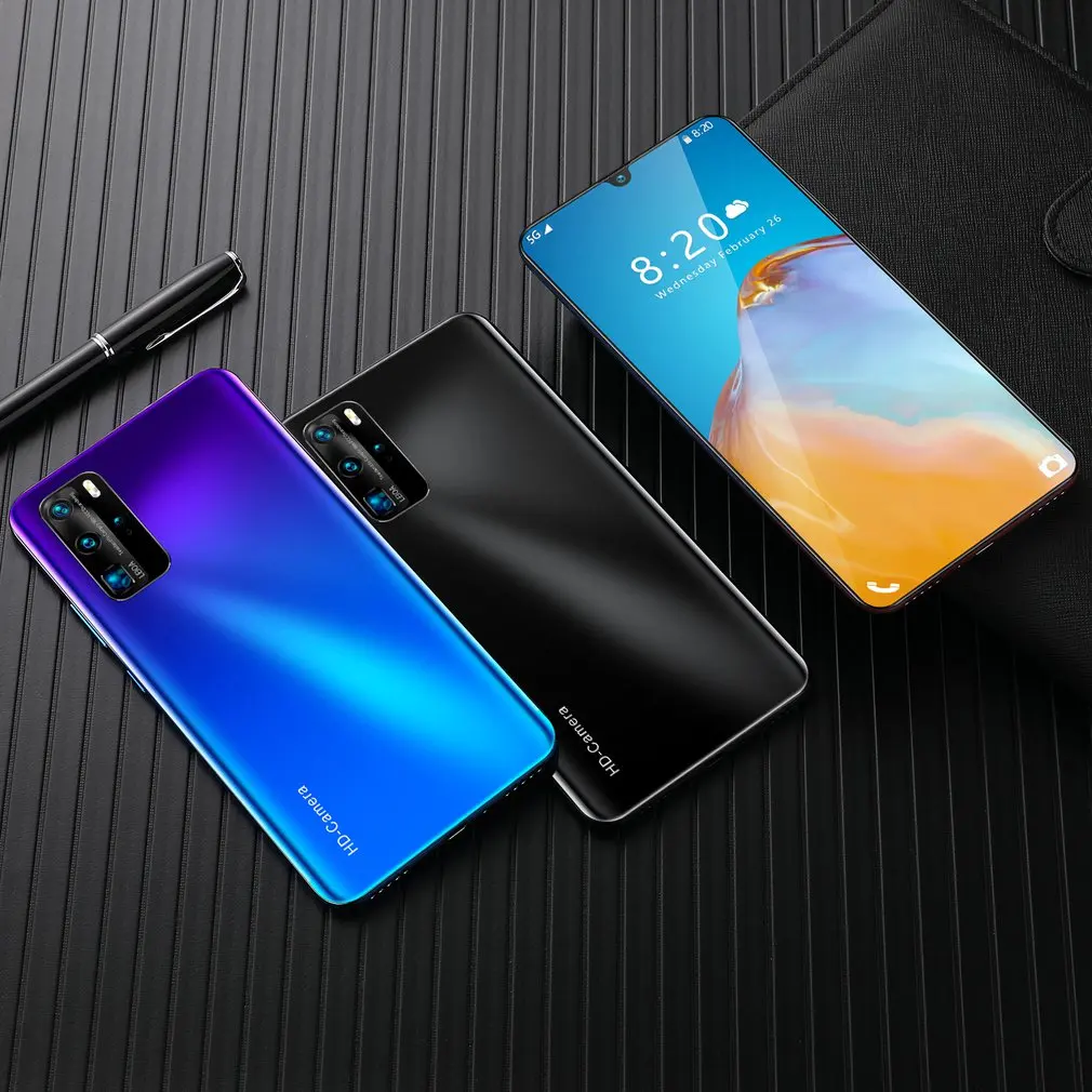 2021 Прямая поставка P40 Pro 7 3 дюймов 2 + 16 Гб Мобильный телефон Смартфон технология