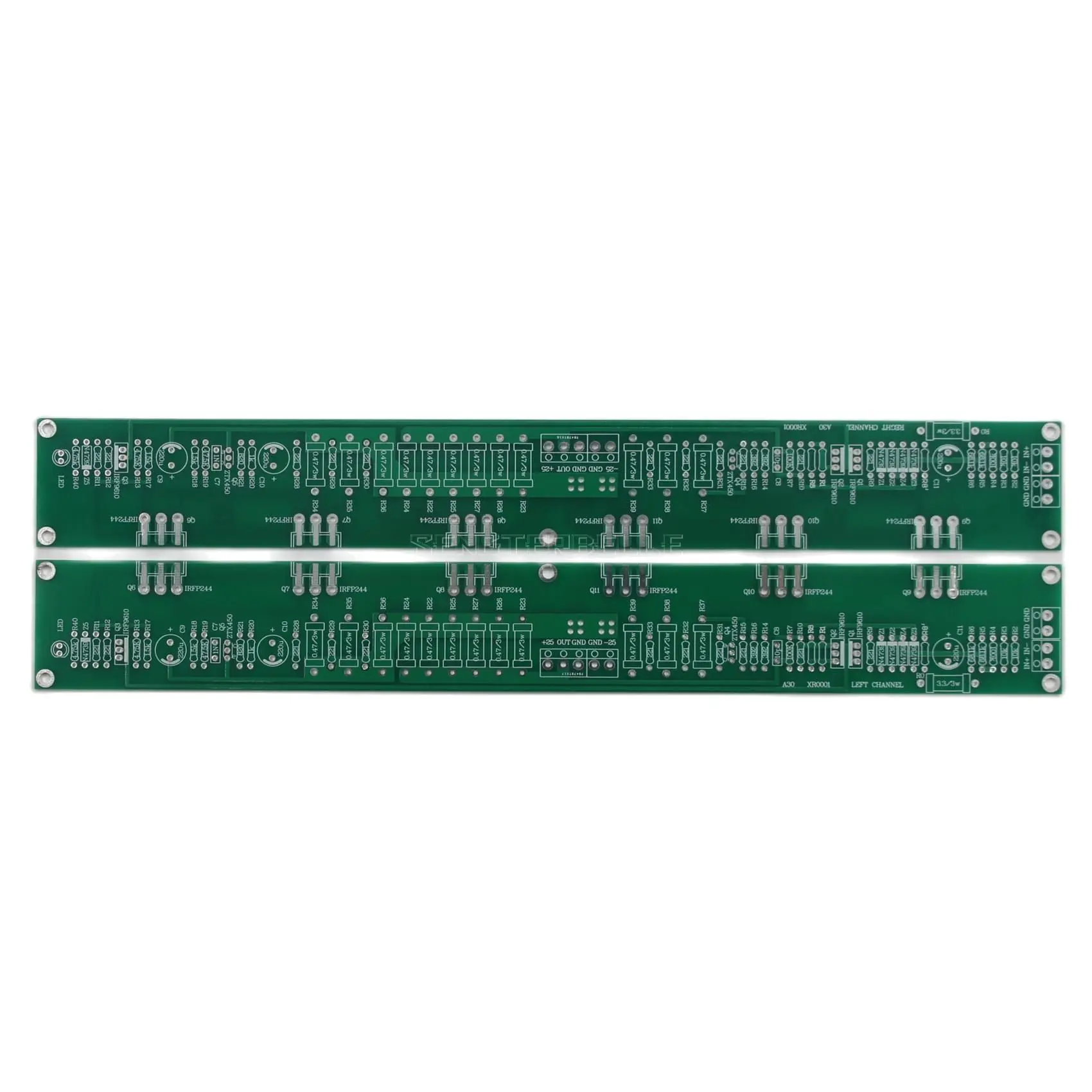 

1 Pair HiFi Stereo XPA30 Single-Ended Class A Power Amplifier Board PCB Refer PASS A30 AMP Circuit