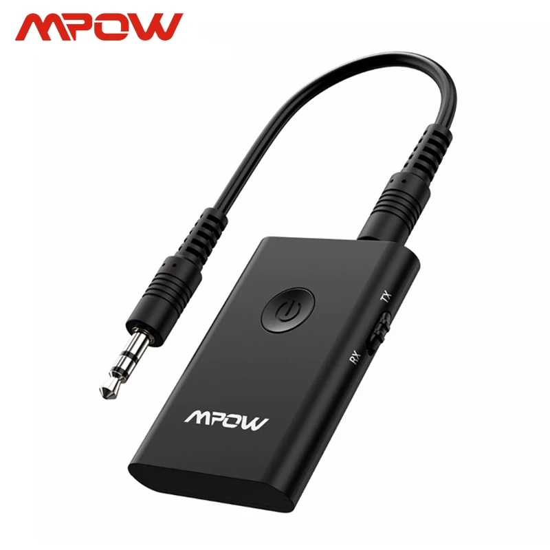 Mpow BH283 беспроводной приемник и передатчик 2 в 1 адаптер Bluetooth с APTX для автомобильной стерео музыкальной системы/ТВ/наушники/динамик