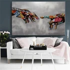 Граффити Художественная Картина на холсте уличное искусство ручные плакаты и принты на холсте художественное украшение для гостиной домашний дизайн