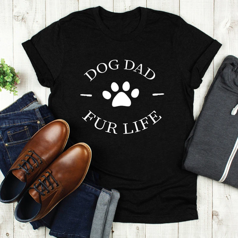 Футболка женская с собакой папой мехом милой мамой|Футболки| |