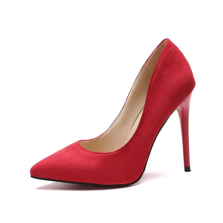 

Shallow Mouth Woman Sexy High Heels Shoes Work Dress Professional Brief Pumps 2021 Pointed Wedge Lace-Up Sandals Ladies Slip On