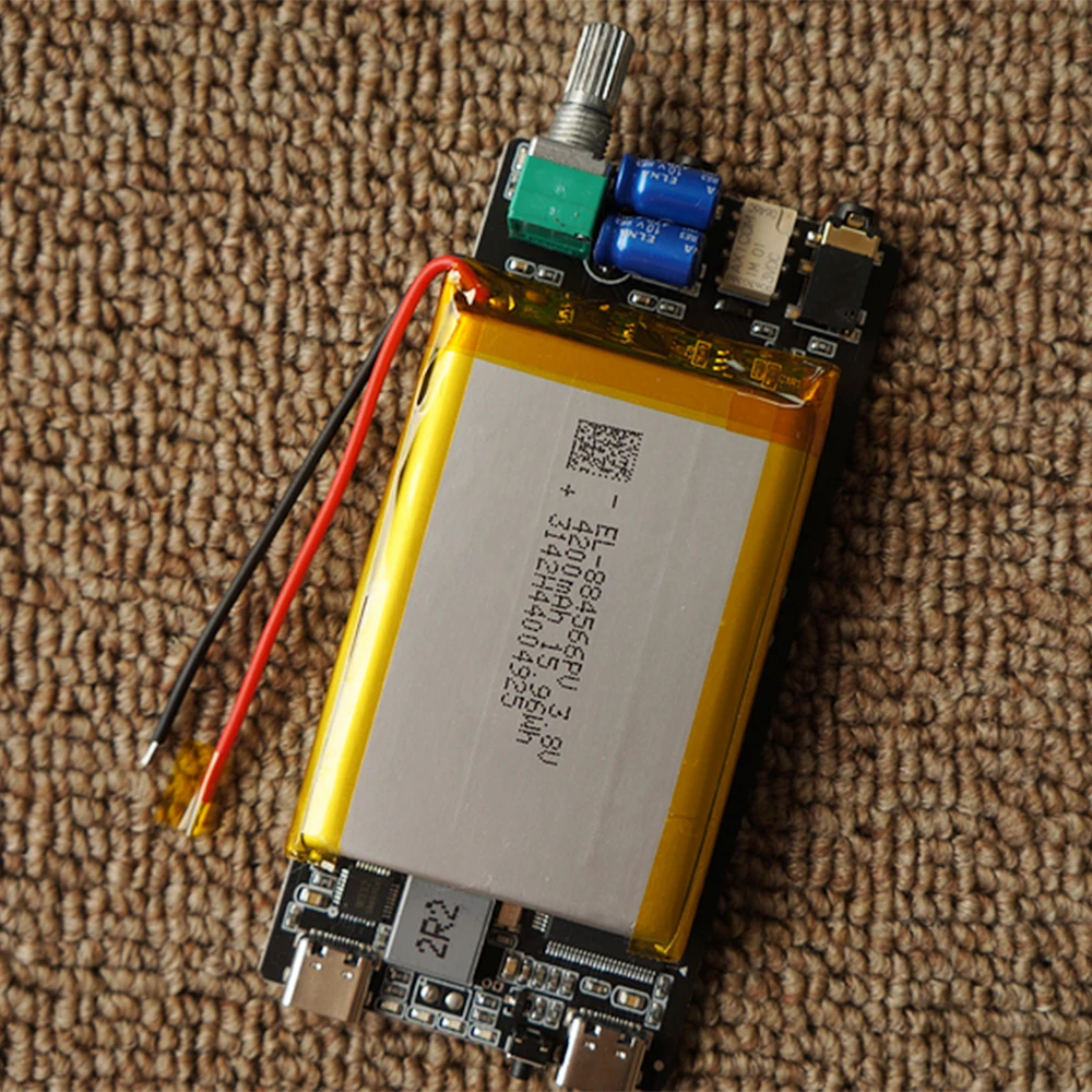 Новый Nicehck Zishan U1 HIFI портативный Type-C USB ЦАП AMP ES9038Q Чип декодер amarero XMOS + 4200 мАч