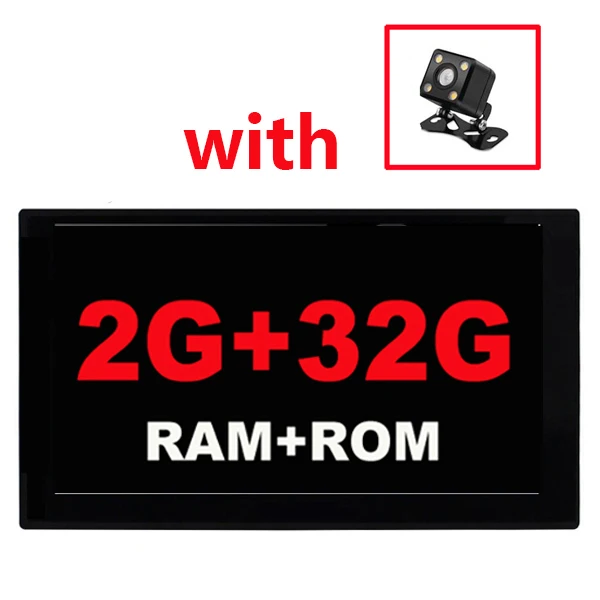 2 32G Camera 2 Din Android 9,1 Автомобильный dvd стерео 2din gps Navi автомобиль радио мультимедиа аудио видео плеер для Suzuki Swift 2G+ 32G BT WI-FI - Цвет: 2 32G Camera