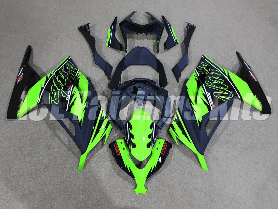 Новый ABS обтекатель комплект для Kawasaki Ninja300 EX300 300R 2013 2014 2015 2016 13 14 15 16 17 Обтекатели